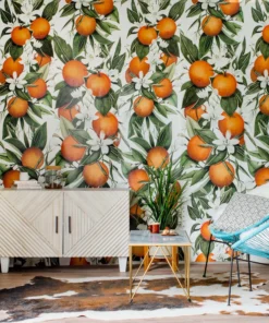 Blooming Citrus Wallpaper