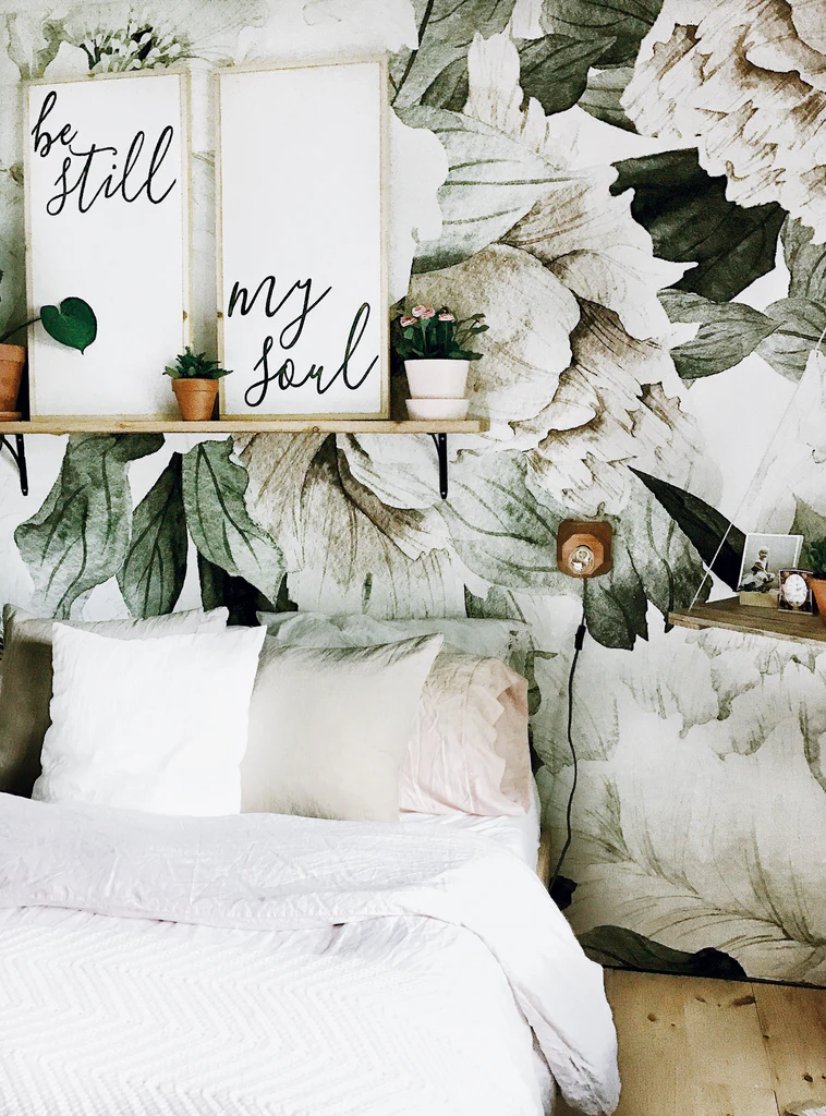 Blush Floral Wallpaper - Image 4