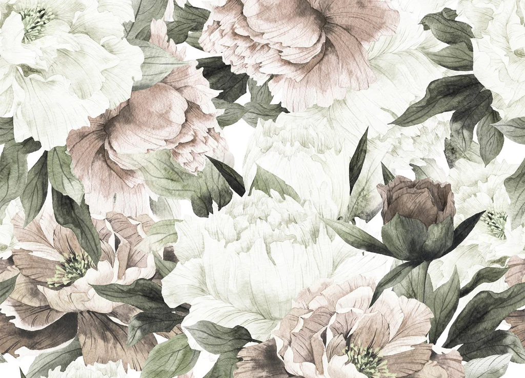 Blush Floral Wallpaper - Image 6