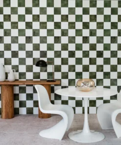 Alternative view of Checkered Wallpaper