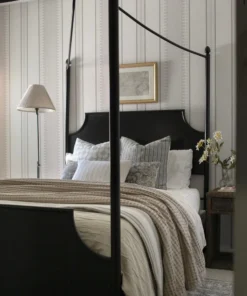 Alternative view of Classic Stripes Wallpaper