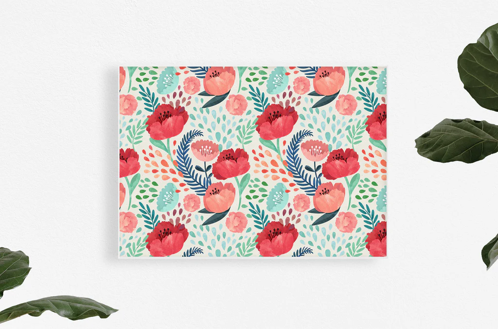 Crimson Poppy Mural - Image 5