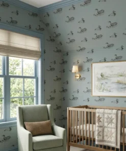 Alternative view of Duckpond Wallpaper