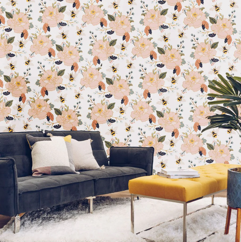 Honey Bloom Wallpaper - Image 4