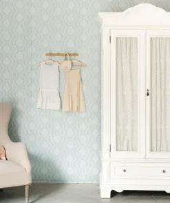 Alternative view of Frosted Lace Wallpaper