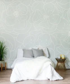 Hibiscus Mural