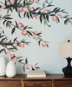 Alternative view of Just Peachy Mural