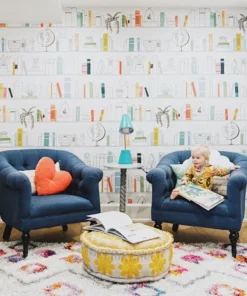 Leo's Library Wallpaper