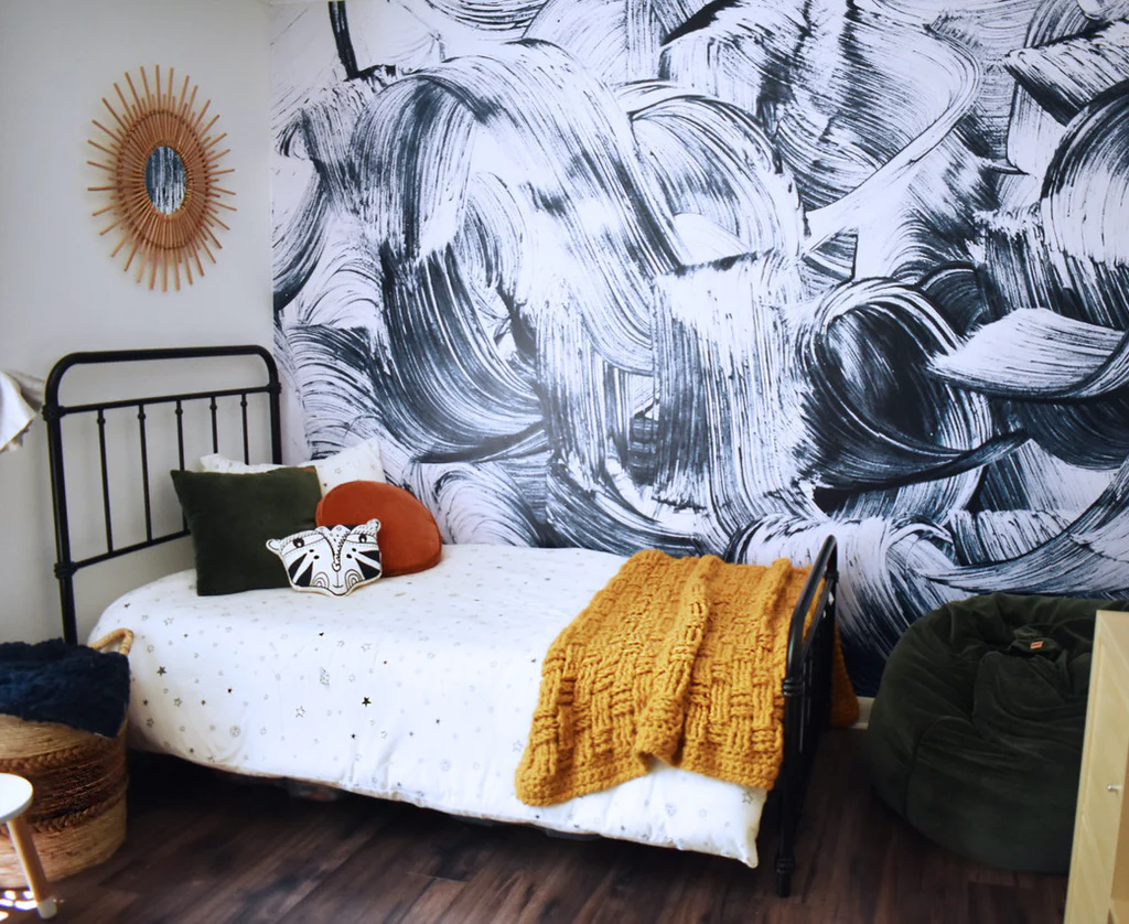 Paint Strokes Mural - Image 2