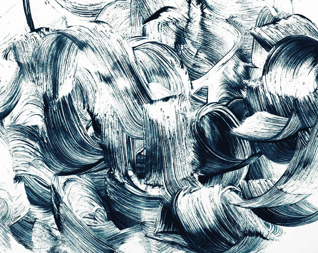 Paint Strokes Mural - Image 5