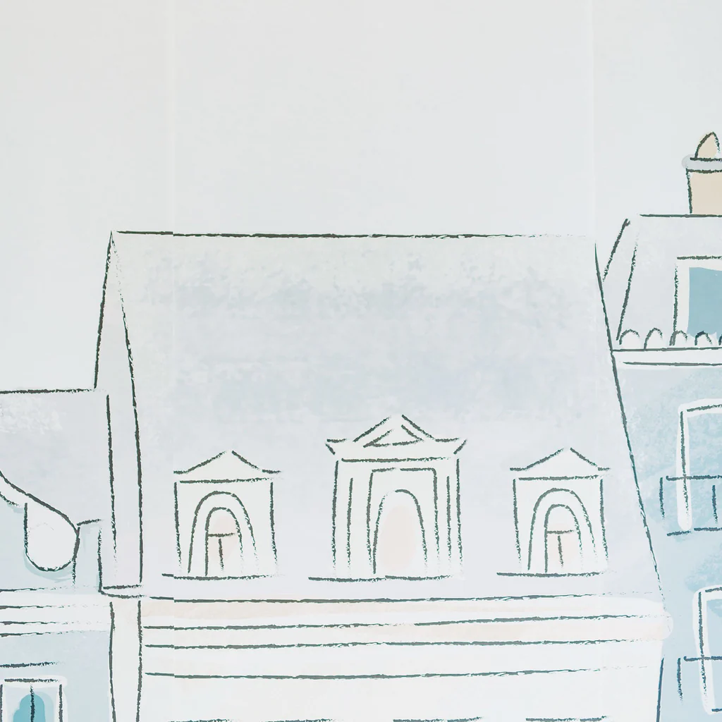 Parisian Street Mural - Image 7