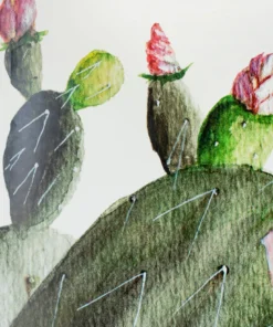 Alternative view of Prickly Pear Mural