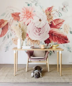 Alternative view of Rosey Wallpaper