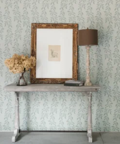Alternative view of Sage Canopy Wallpaper