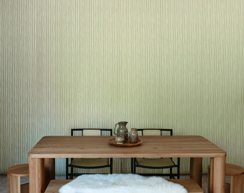 Soft Stripes Wallpaper