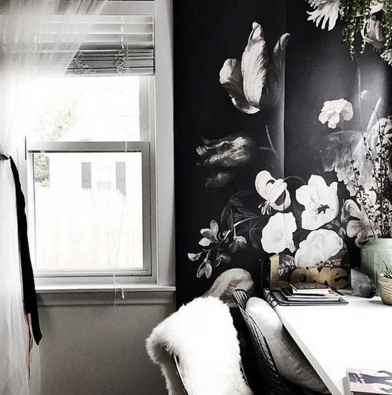 Still Life Floral Mural - Image 3