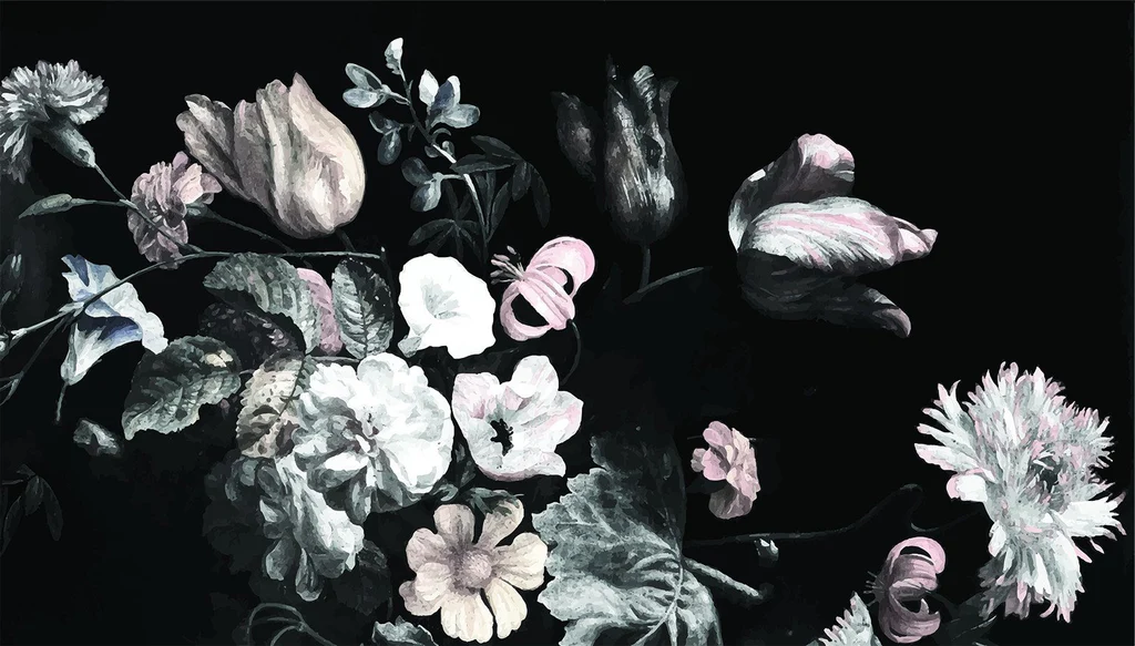 Still Life Floral Mural - Image 7