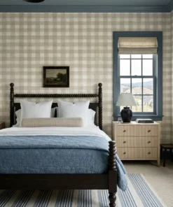 Alternative view of The Gingham Wallpaper
