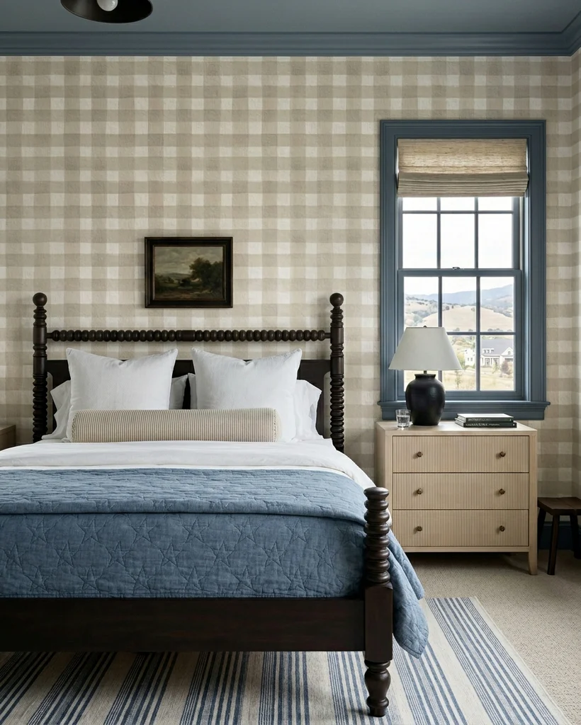 The Gingham Wallpaper - Image 2