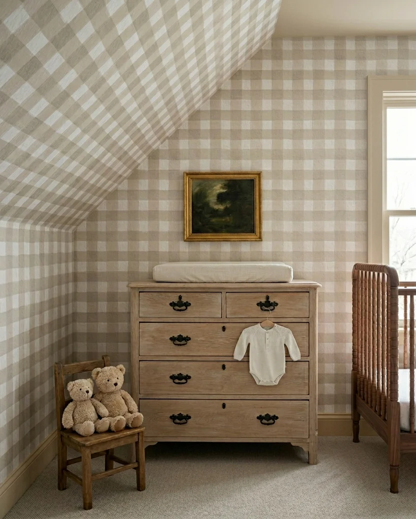 The Gingham Wallpaper - Image 4