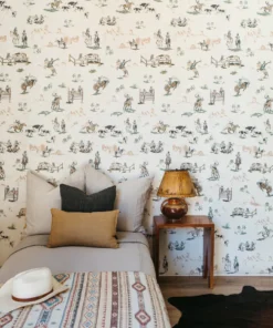 Alternative view of Wild Wild West Wallpaper