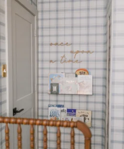 Alternative view of Woven Gingham Wallpaper